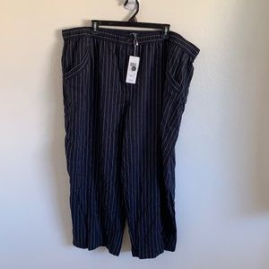 Wide leg pants for a classic look, size 3X Eileen Fisher, NWT